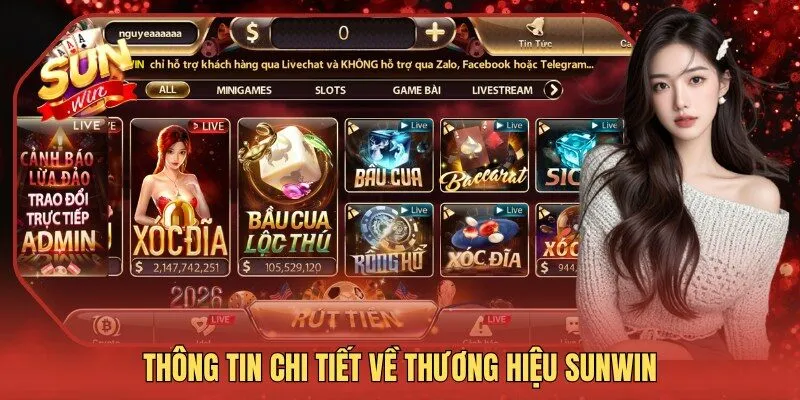 Thông tin chi tiết về thương hiệu đổi thưởng hàng đầu Sunwin